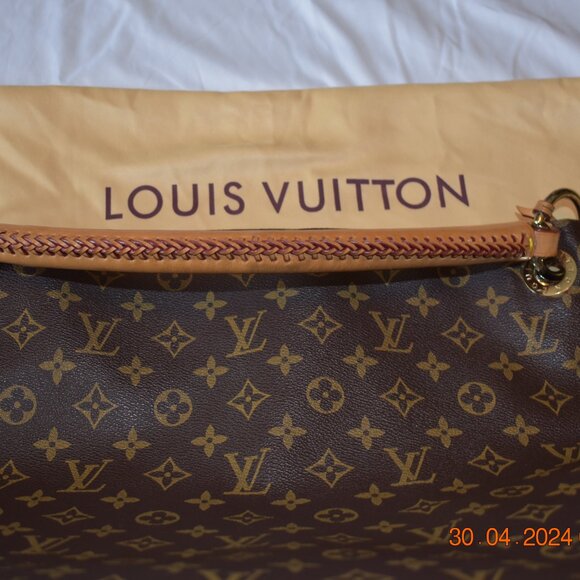 Louis Vuitton Artsy MM Monogram Canvas Shoulder/Hobo Bag- Gently used - Picture 7 of 16